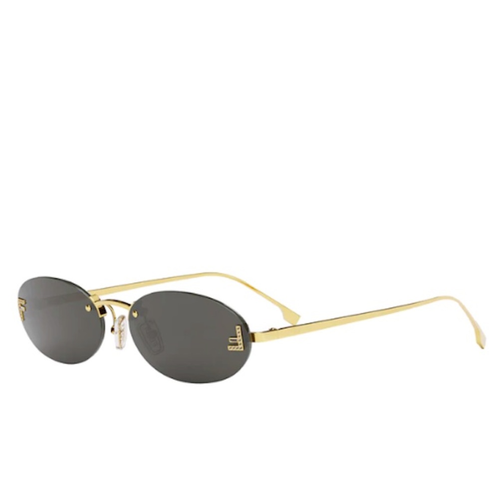 Fendi Rimless oval sunglasses - Picture 11 of 11
